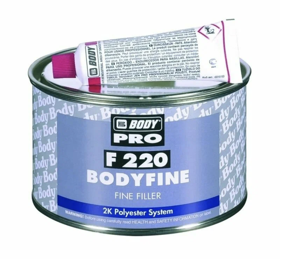 BODY PRO 220 FINE Шпатлевка финишная (0,25кг)