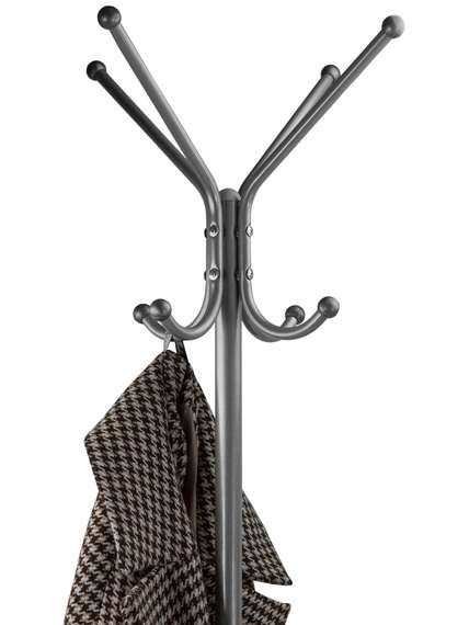 Вешалка напольная Пико 3 металлик