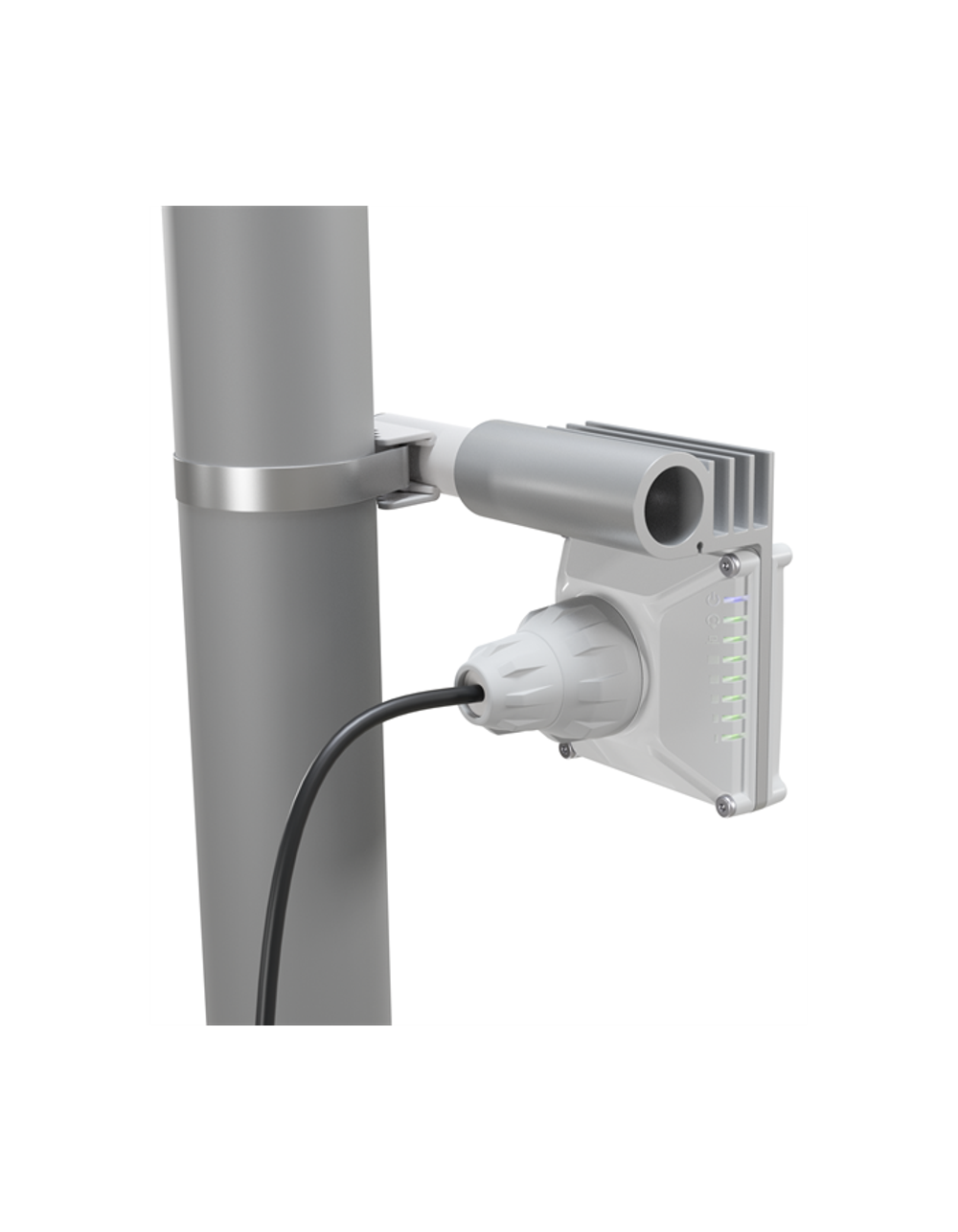 Точка доступа MikroTik CubeSA 60Pro ac (60Ghz antenna, 802.11ay wireless and 5GHz 802.11ac backup, 4 core x 716MHz CPU, 256MB RAM, 1 x Gigabit LAN port, RouterOS L4, POE, PSU) for use as an AP in Point-to-Multipoin