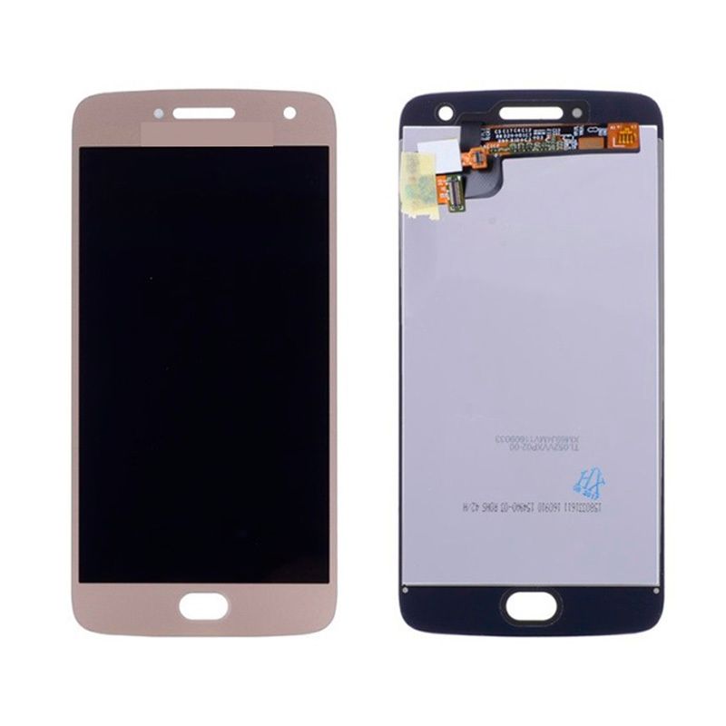 Дисплей для Motorola G5 Plus в сборе с тачскрином (Gold)