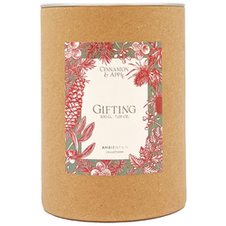 Свеча ароматическая gifting, Корица и яблоко, 40 ч