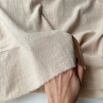 Хлопок "под Лён" Бежевый