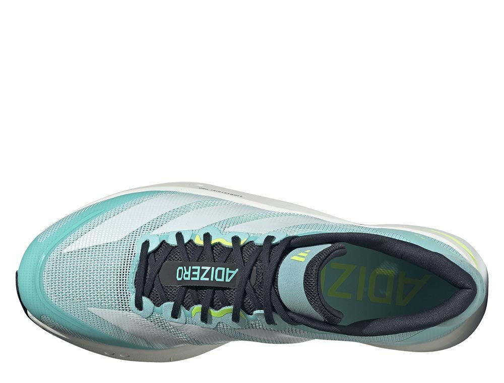 Кроссовки для бега мужские adidas Adizero Boston 13 Бирюзово-Белые