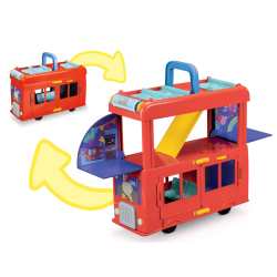 Hasbro Świnka Peppa - Большой красный вечеринка автобус 2в1 + 3 фигурки F8881