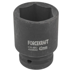 Головка ударная 1'', 42мм (6гр.) FORCEKRAFT FK-4858042