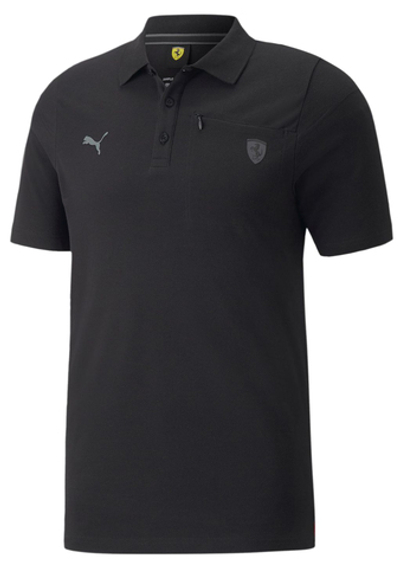 Мужское теннисное поло Puma Ferrari Style Polo - black