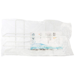 Полка подвесная 25*11,5*4,5см "White" на самоклеящейся основе