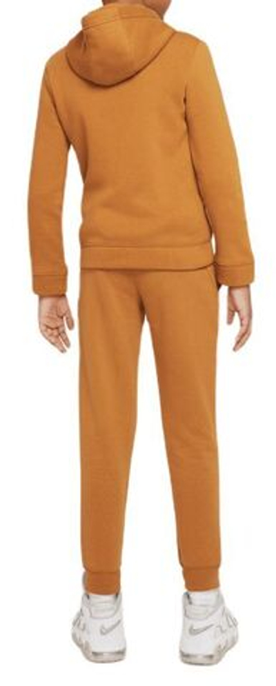 Костюм теннисный Nike Boys NSW Track Suit BF Core - desert ochre/desert ochre/white