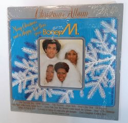 Винтажная виниловая пластинка LP Boney M Christmas Album (Canada 1981)