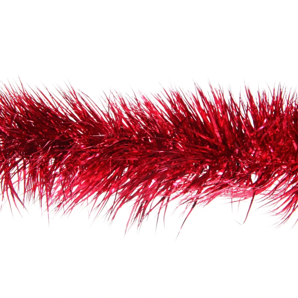 Мишура «Сияющая роскошь» 2 м 10,5 см, Красный