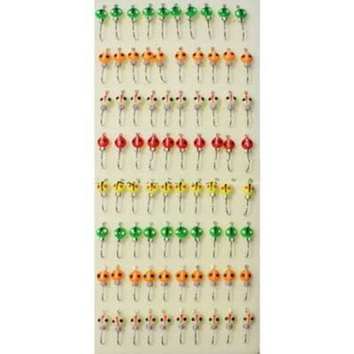 Мормышка фосфорная Жук d4, 100шт