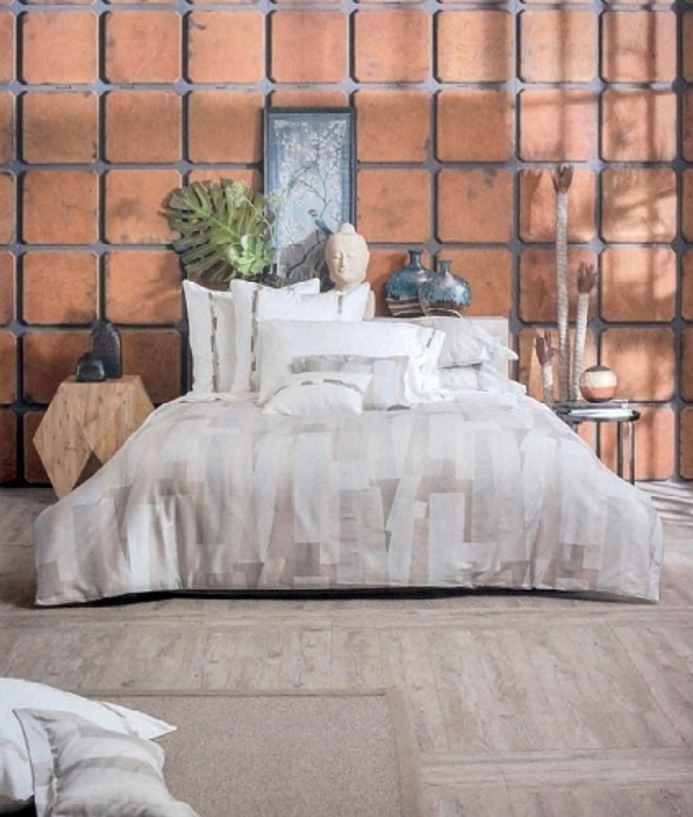 Постельное белье 2 спальное евро Svad Dondi Barcelona бежевое