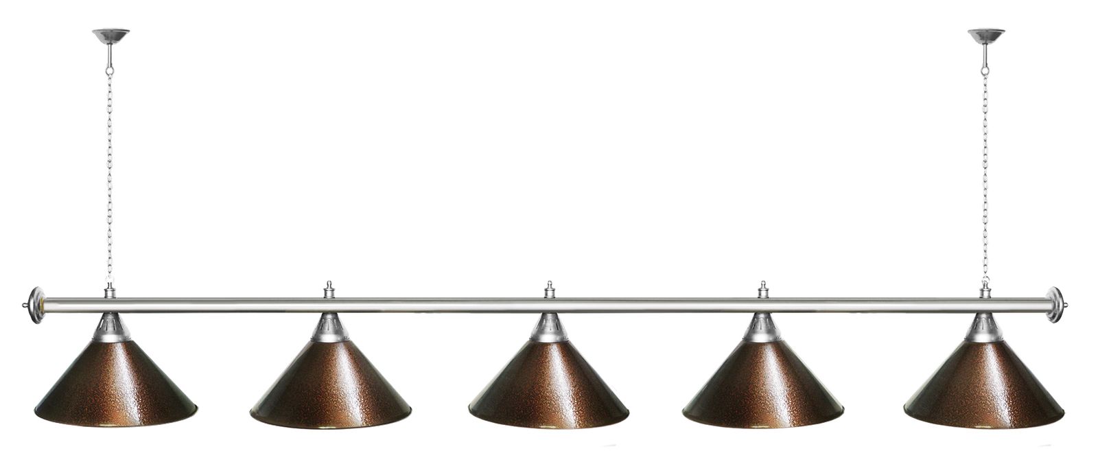 Лампа STARTBILLIARDS 5 пл. (плафоны золотые,штанга золотая,фурнитура золото) фото №13