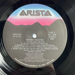 Винтажная виниловая пластинка LP Whitney Houston Hold Me (Japan 1985) (No Obi)