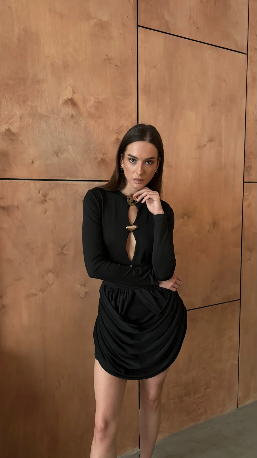 Платье Viper, Черный