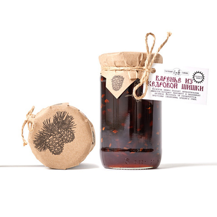 Варенье из кедровой шишки, Таежный тайник, 460 гр