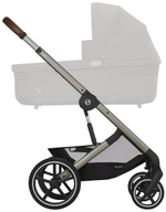 Коляска Cybex Balios S Lux TPE complete 2 в 1 Almond Beige с дождевиками