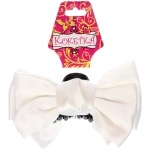 Заколка-краб для волос «ПЕРСЕЯ», цвет белый, 14,5*9см (блистер Кокетка)