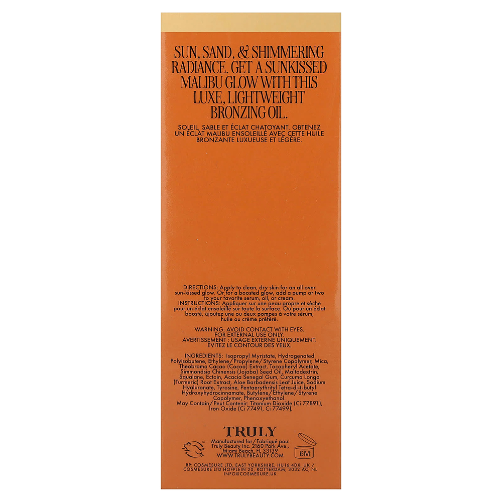Truly Beauty, Sun Drops, бронзер для тела, 90 мл (3,1 жидк. унции)