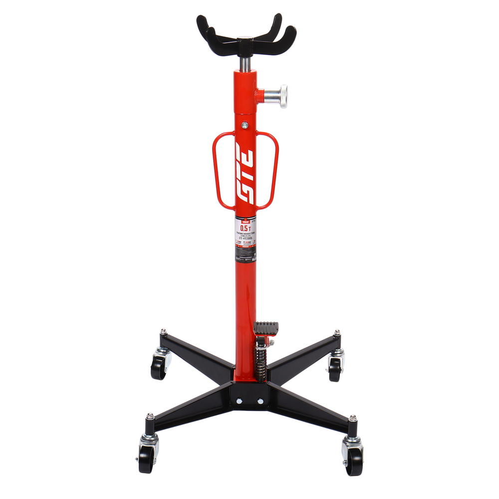 GTE-HTC13005 - Стойка трансмиссионная гидравлическая 0.5т h=1130-1940мм GTE - Трансмиссионная гидравлическая стойка GTE-HTC13005 с грузоподъемностью 0,5 т предназначена для снятия и установки узлов трансмиссии и дифференциалов легковых и грузовых автомобилей. Данная стойка является переносным подъемным устройством. Она может применяться при монтаже и демонтаже различных узлов и агрегатов. Является идеальным приспособлением для выполнения монтажных и ремонтных работ как в автомастерских, так и в частных гаражах.



Характеристики:

Грузоподъемность: 0,5 т
Ширина основания: 625 мм
Минимальная высота подъема: 1130 мм
Максимальная высота подъема: 1940 мм
Ширина подхвата: 230 мм
Спуск: ручной
Тип: гидравлическая


Особенности:

Компактность.
Высокая прочность.
Надежность в эксплуатации.
Небольшой вес.
Широкий диапазон вертикального перемещения.
Широкая база на колесах.