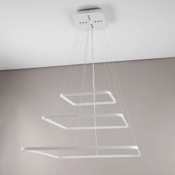 Citilux Неон Смарт CL731AK110E Умная подвесная люстра Белая