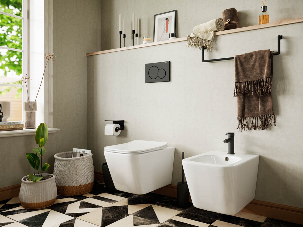 Подвесной унитаз Metric Rimless