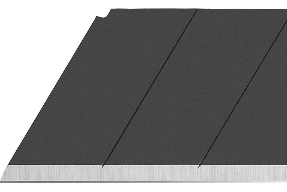 Сегментированные лезвия OLFA Excel Black 18х100х0.5 мм, 10 шт OL-LBB-10B