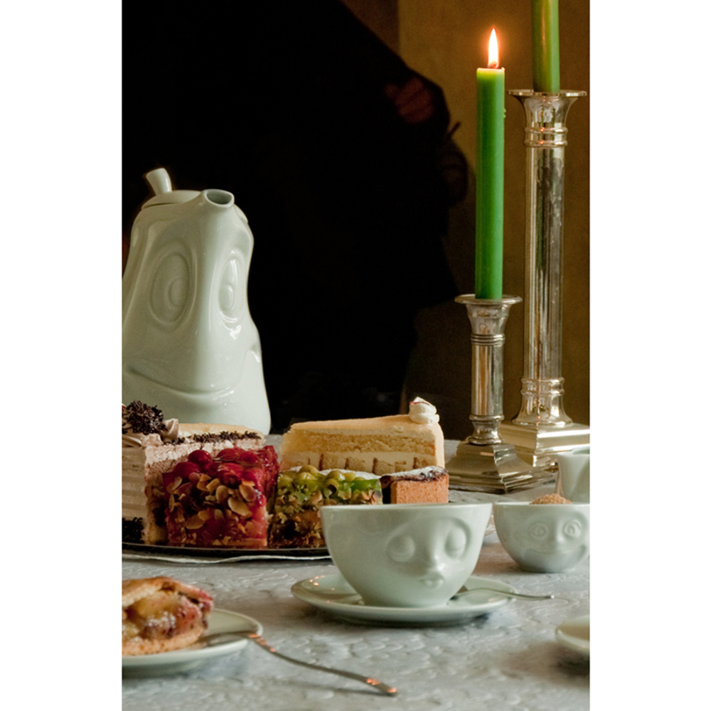 Чайник 1.2л Tassen Good Mood белый