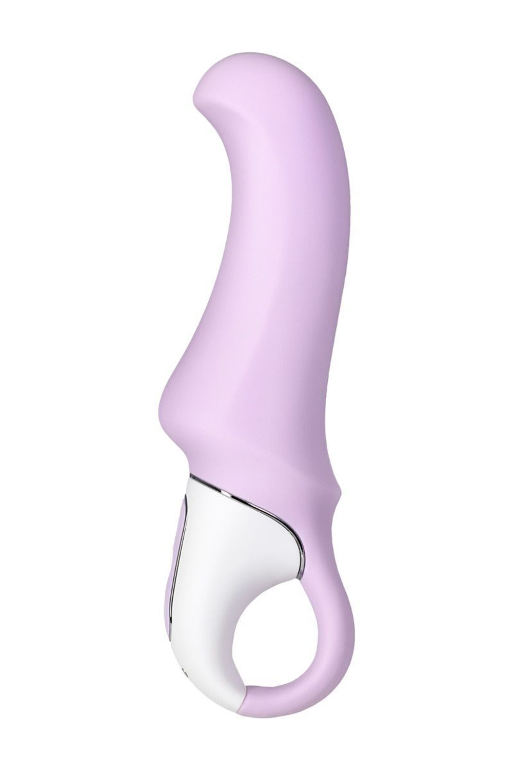 Сиреневый вибратор Satisfyer Charming Smile - 18,5 см. (Цвет: сиреневый)