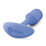 Анальная пробка для ношения цвета сирень 9,6см b-Vibe Snug Plug 1 BV-007-VLT