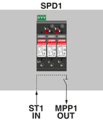 1056069 - SOL-SC-1ST-0-DC-1MPPT-1101 - Соединительные коробки генераторов