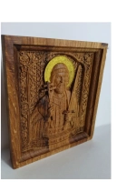 Освященная Икона Святого Князя Благоверного Игоря из дуба