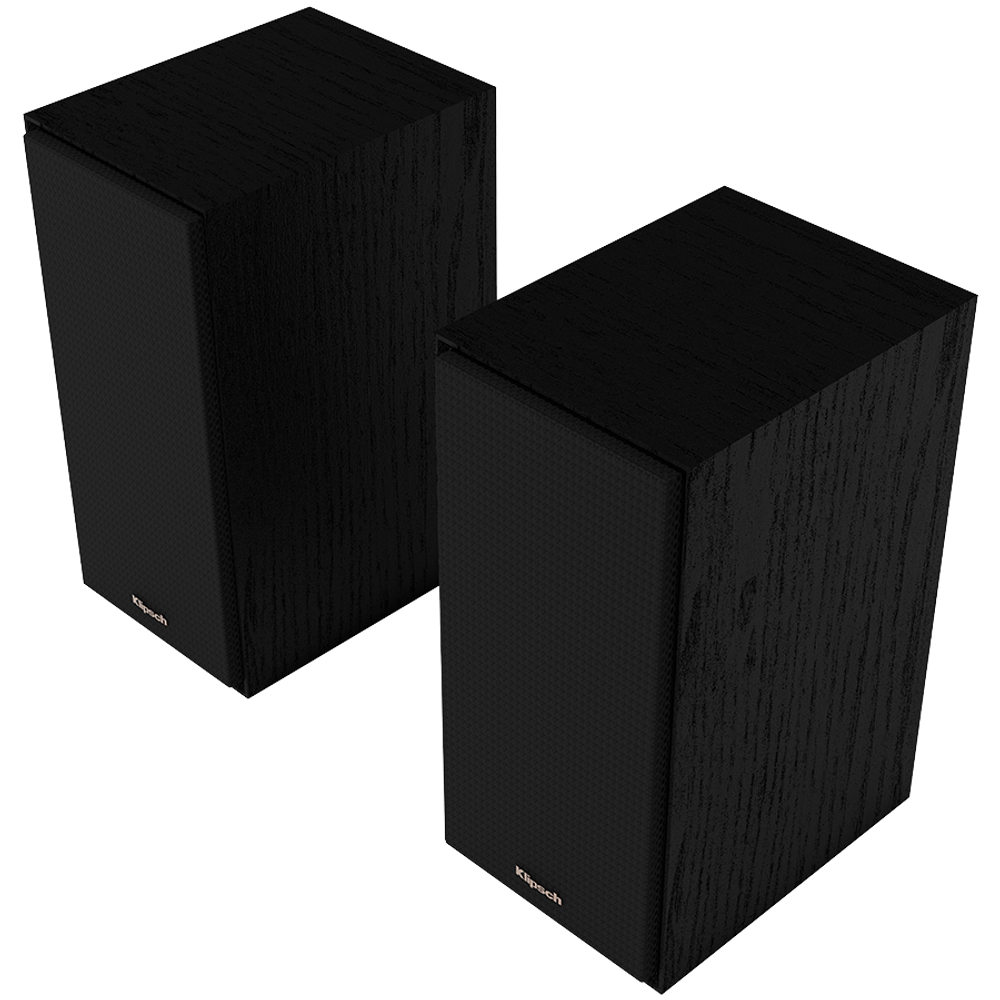 Klipsch Reference R-40M Bookshelf Speakers, Black, Pair