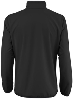 Мужская кофта теннисная Wilson Team Woven Jacket Men - black/white # L