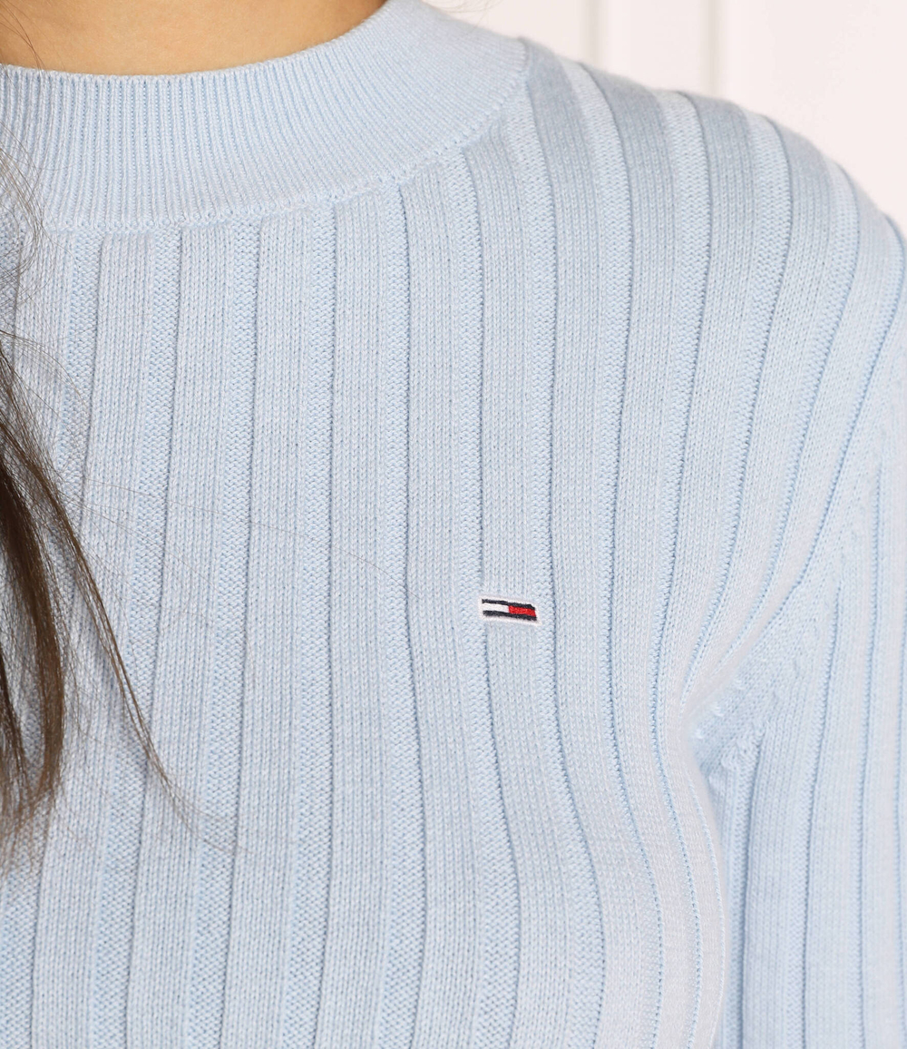 свитер Tommy Jeans - голубой(DW0DW13587)
