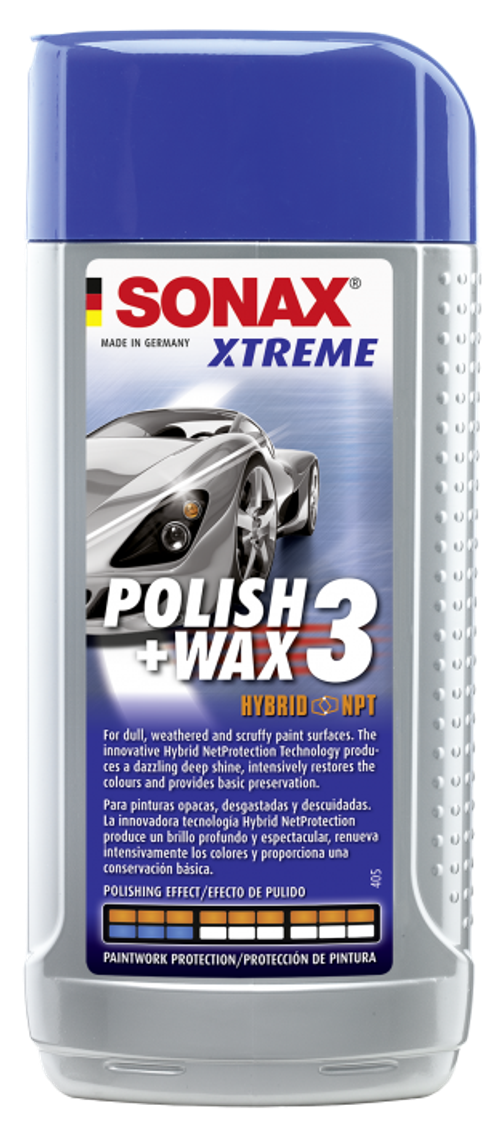SONAX Xtreme Полироль №3 для поврежденных покрытий, 0,25мл