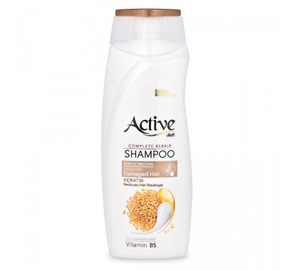 ACTIVE ИРАН / Шампунь восстанавливающий для поврежденных волос CARE & BEAUTY, 350 мл х 12