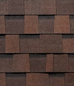Ламинированная черепица Docke Серия Dragon Premium, Зрелый каштан 2,38м2