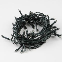 ULD-S0500-050-DGA WARM WHITE IP20 Гирлянда светодиодная. 5м. 50 светодиодов. Теплый белый свет. Провод зеленый. ТМ Uniel