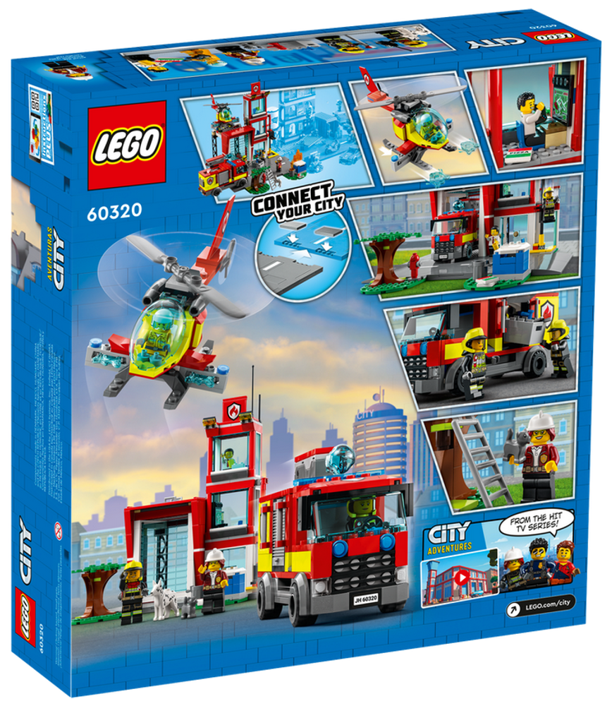 Конструктор LEGO City Fire 60320 Пожарная часть