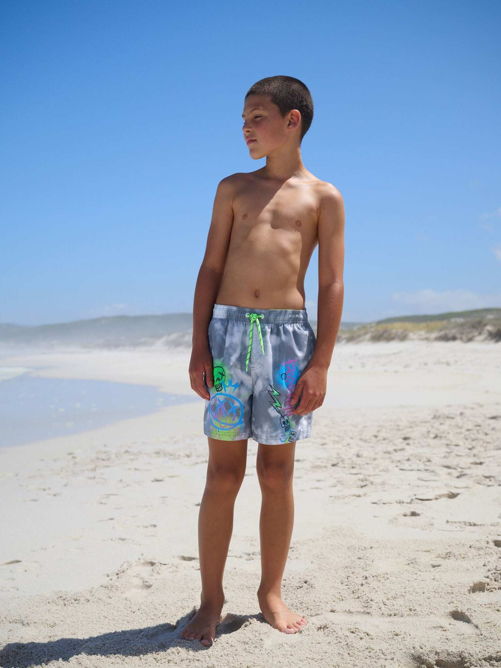 Плавки для мальчика Next E22-826, Серый