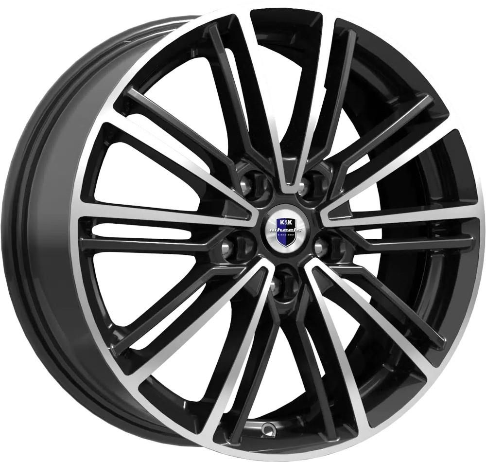 K&amp;K Эрфурт 7x17 4x100 ET 43 Dia 60.1 (BFP)