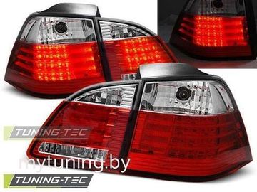 Задние фонари Bmw 5 E61 red white led