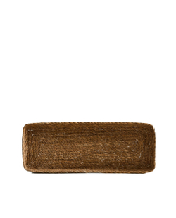 Zara Home Поднос из морской травы, цвет бежевый, 43 см