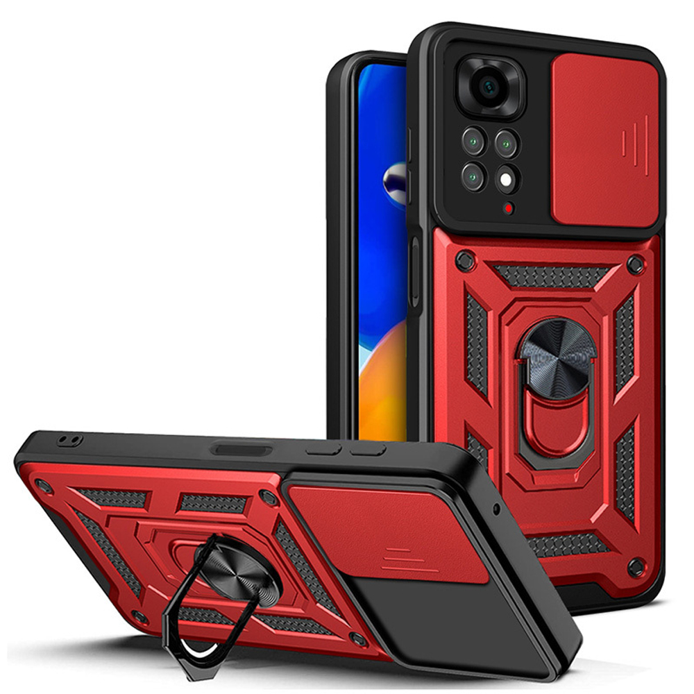 Чехол с кольцом Bumper Case для Xiaomi Redmi Note 11 / 11S