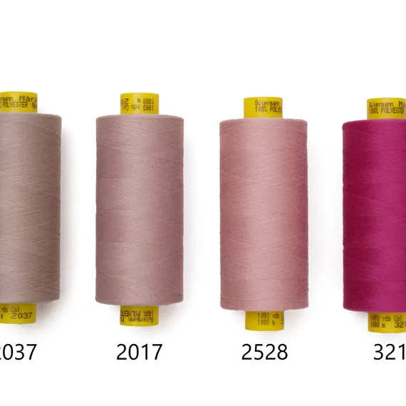 Нитки GUTERMANN Mara №150 пыльно-розовые (2017)