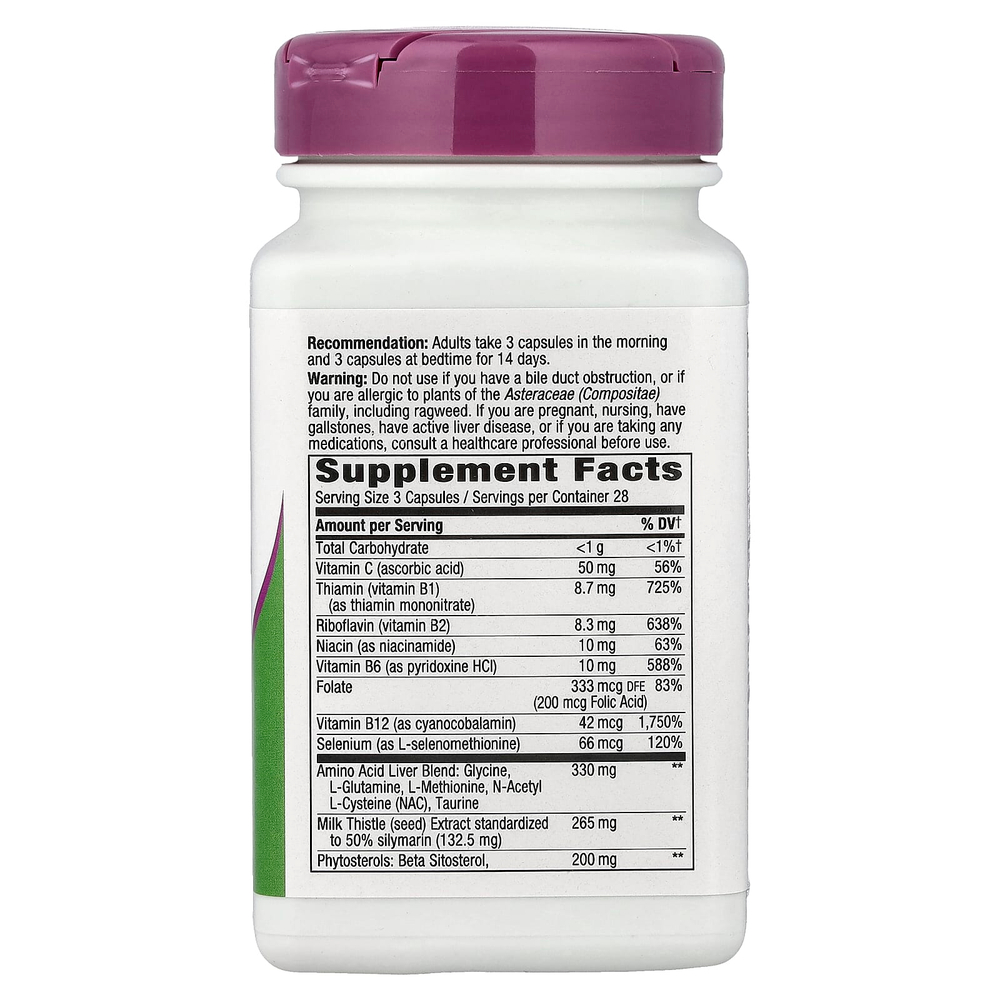 Nature's Way, Комплексное очищение печени, 84 капсулы