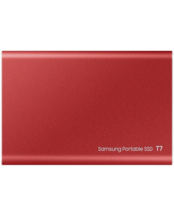 Тведотельный накопитель SSD Samsung T7 External 2Tb RED USB 3.2 (MU-PC2T0R/WW) 1year