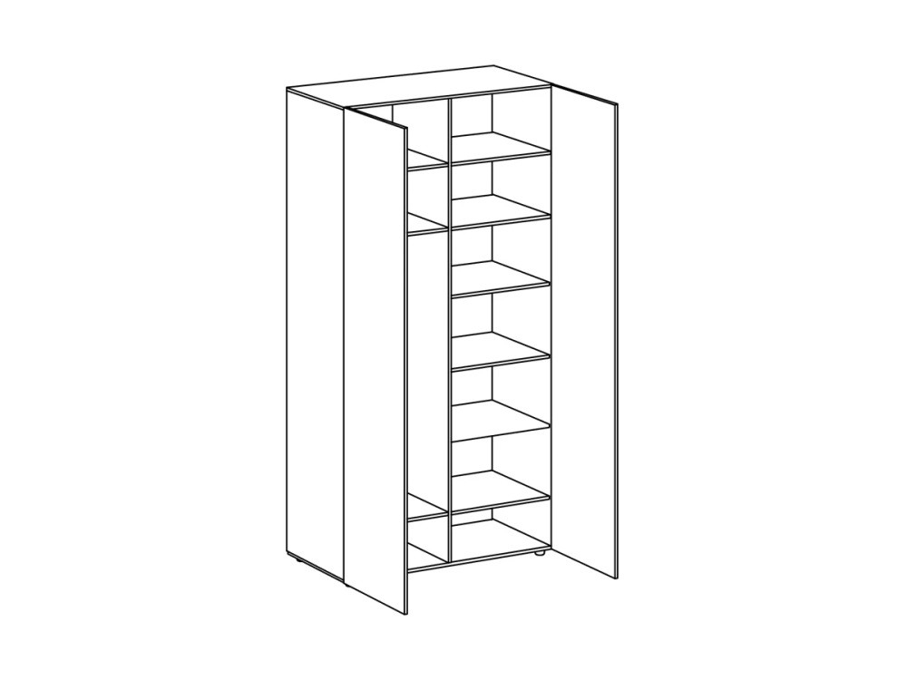 Шкаф Modus 2-дверный