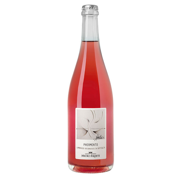 Игристое вино жемчужное розовое экстра брют "Ферменто Ламбруско ди Сорбара" 2023 11,5% 0,75 л